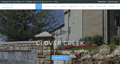 Desktop Screenshot of clovercreekapts.com